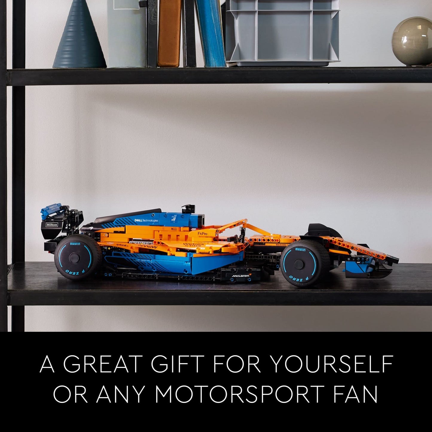 LEGO Technic 42141 McLaren Formula 1 Racing Car Building Kit for Adults (1,434 pieces)