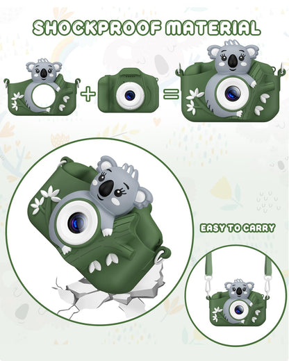 Children's camera, DIAMOOKY camera for kids aged 3-12, perfect Christmas toy for boys and girls.