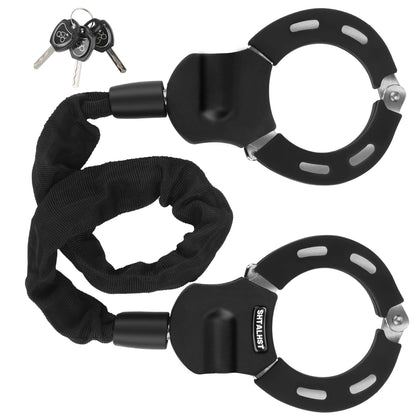 E-Scooter lock, lock for E-Scooter and scooter lock, robust security handcuff cable lock for bike, scooter, Segway, Ninebot, Xiaomi, NIU and scooter lock.