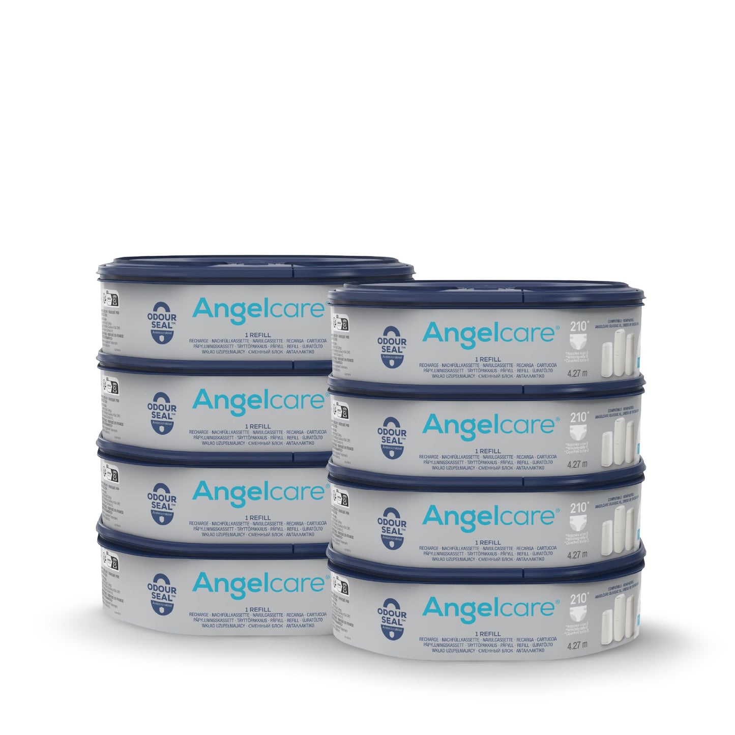 Angelcare refill cassette for diaper pails Dress-Up and Classic XL