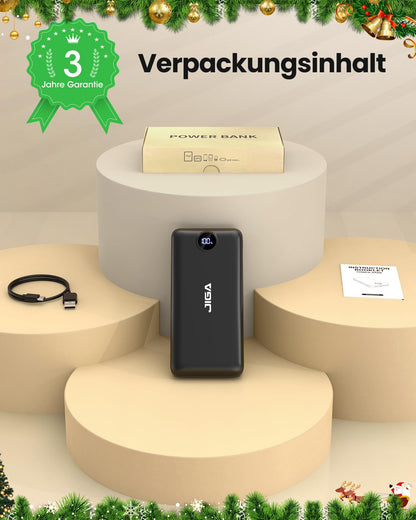 Power Bank 27000mAh Powerbank 22.5W External Battery, PD20W USB C Output Fast Charging Portable Charger for iPhone 16 15 14 13Pro, Huawei, Samsung, etc.