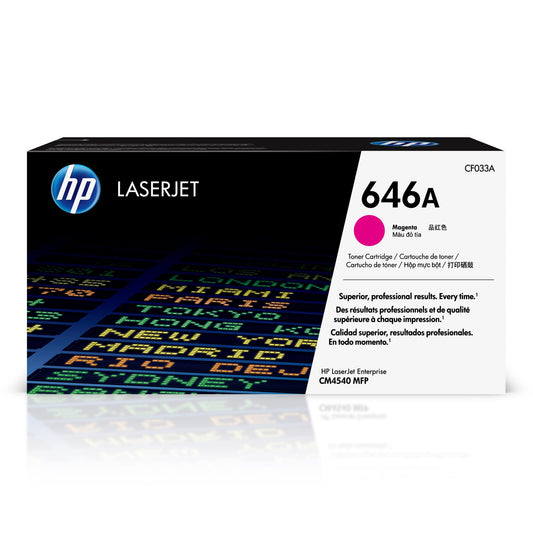 HP 646A Magenta Original LaserJet Toner Cartridge