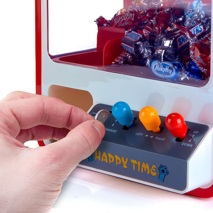 GOODS+GADGETS Candy Grabber Supreme - Candy dispenser with USB cable for an interactive and fun game experience.