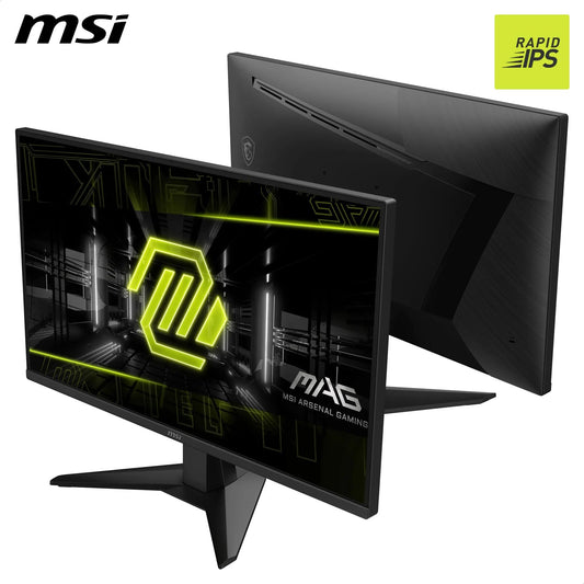 MSI MAG 275QF 27-inch WQHD Gaming Monitor features a 2560 x 1440 Rapid IPS Panel, 180 Hz / 0.5ms (GtG, Min.), 101% sRGB Colour Gamut, Frameless Design, HDR Ready. It supports DisplayPort 1.4, HDMI 2.0b (WQHD@144Hz).
