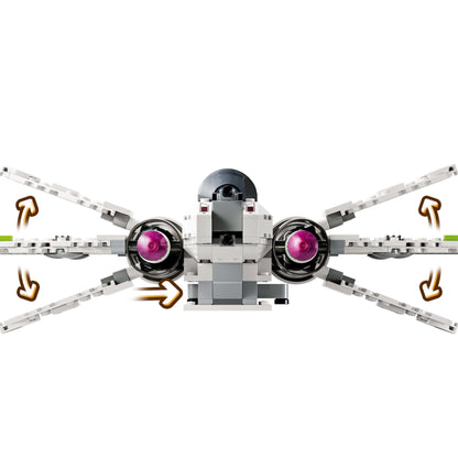 LEGO Star Wars 75402 ARC-170 Starfighter toy comes with 4 minifigures including Clone Pilot and R4-P44 Droid. A collector's item and a perfect gift for fans of Revenge of the Sith, suitable for boys and girls aged 9 and above.