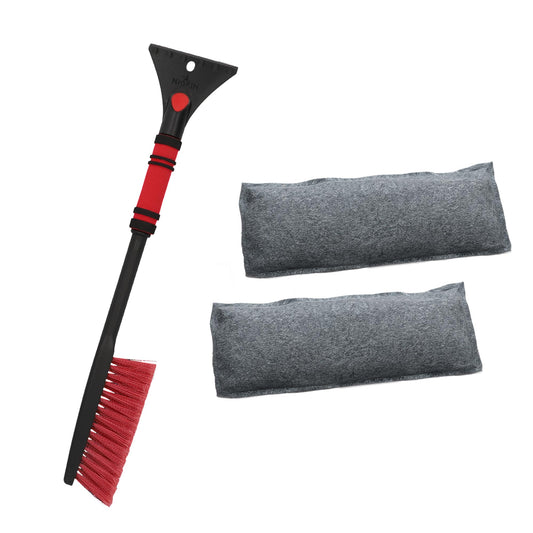 NIGRIN meets ThoMar, car winter set, ice scraper with snow brush and car dehumidifier pillow, size M.