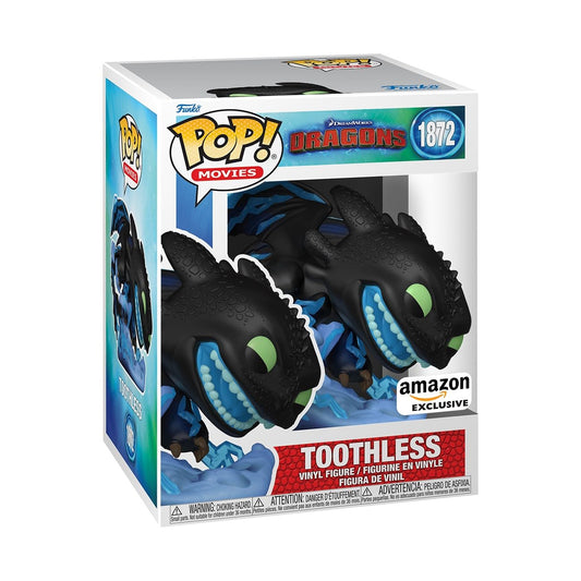 Funko POP! Premium: How to Train Your Dragon - Toothless with Lightning - Amazon Exclusive - Vinyl Collectible Figure - Gift Idea - Official Merchandise - Toy For Kids and Adults