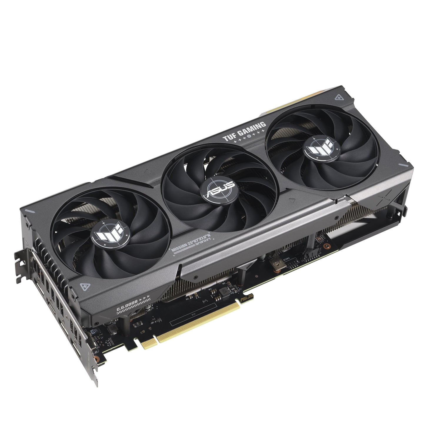 ASUS TUF Gaming GeForce RTX 4070 12GB GDDR6X OC Edition Gaming Graphics Card (NVIDIA GeForce RTX 4070 DLSS 3, PCIe 4.0, 1x HDMI 2.1, 3x DisplayPort 1.4a, TUF-RTX4070-O12G-GAMING)