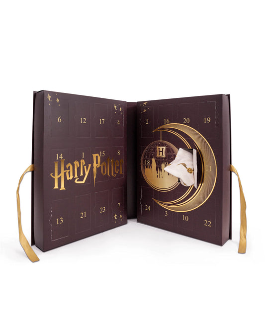 HARRY POTTER ® | Original Advent Calendar | 24 Pairs of Socks for Women | Christmas Calendar with Footies + Tall Socks | Size 35-41 | OEKO-TEX ®