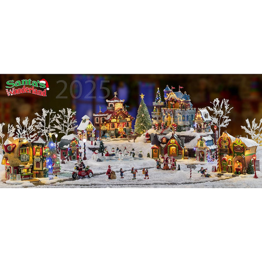 Lemax 15805-UK Santa's Wonderland Sights & Sounds: The Christmas Chocolatier Truffle Factory
