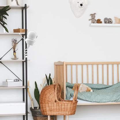 Holder for Babysense S2/V43 Split-Screen Baby Monitor - Flexible Baby Monitor Stand, Baby Camera Monitor Holder for nursery crib edges Baby monitor