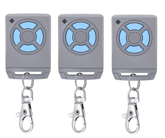 3X Hörmann HSM2 868 / Hörmann HSM4 868 transmitter, remote control, 4-channel 868.30Mhz for garage doors with 4 buttons (Not compatible with Hörmann Bisecur) 3-year warranty