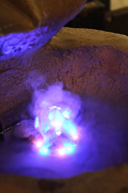 Arnusa mist maker with color-changing mode for IN & Outdoor use. Ideal for room fountains, water features, and fountain lighting.
