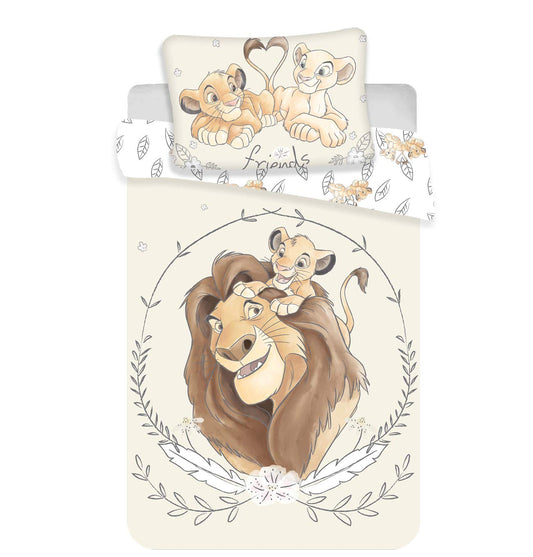 Disney baby bedding, 2-piece set, 100 x 135 cm, 100% cotton, Simba Mufasa