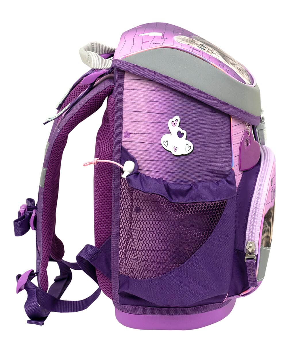 Belmil Mini-Fit school backpack set 4-piece (405-33/AG/S) (Little Caty 2)