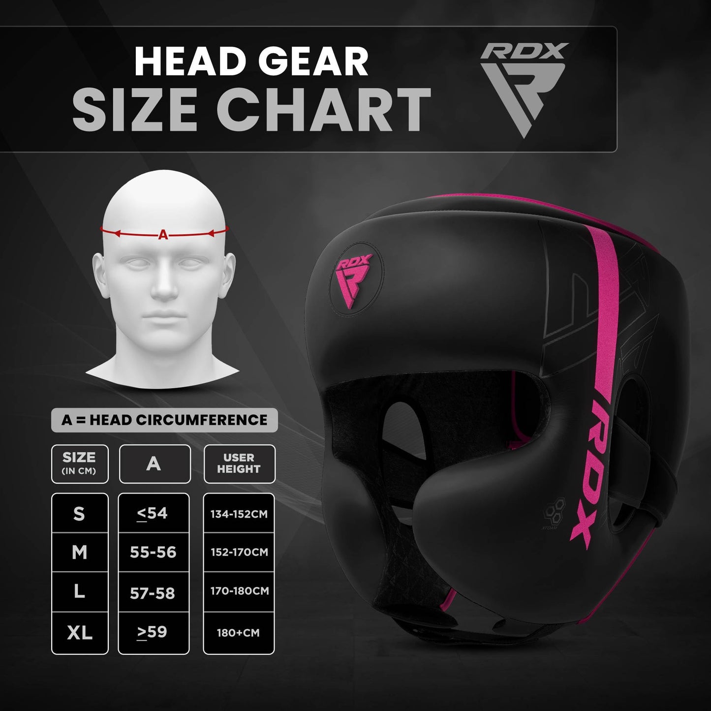 RDX Head Guard Boxing for kickboxing, martial arts, MMA training, Maya Hide leather Kara sparring Muay Thai headgear, boxing helmet Krav Maga, Karate and Taekwondo headgear (multipurpose packaging)