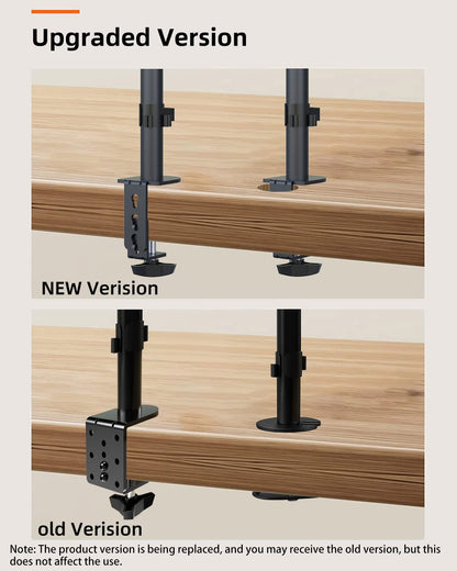 Suptek Monitor Mount for 13-27 inch Screens Monitor Stand Tilt Swivel Height Adjustable MD9401