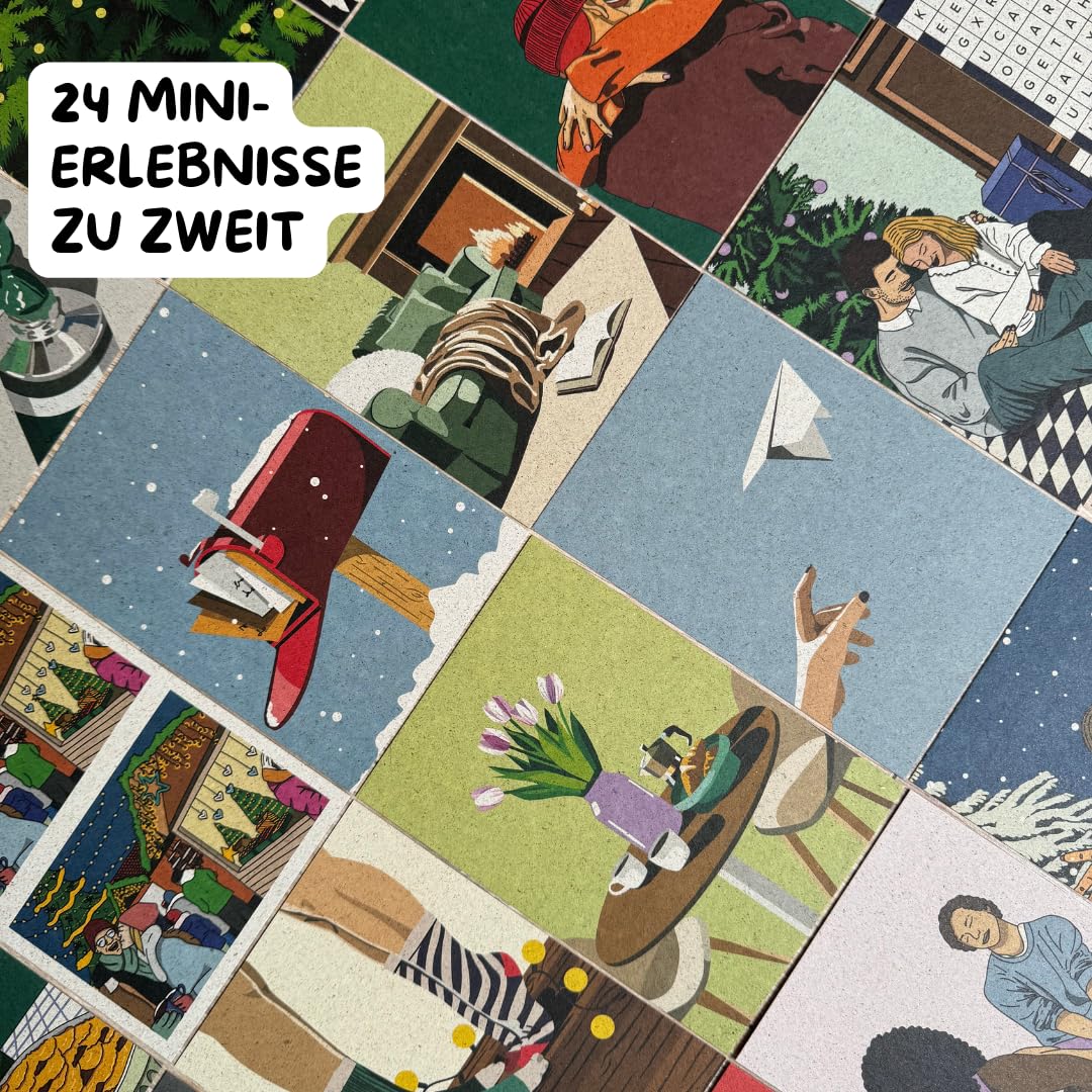 Your togetherness | Advent calendar for couples | to enjoy together | for men and women | A small shared experience every day for 2