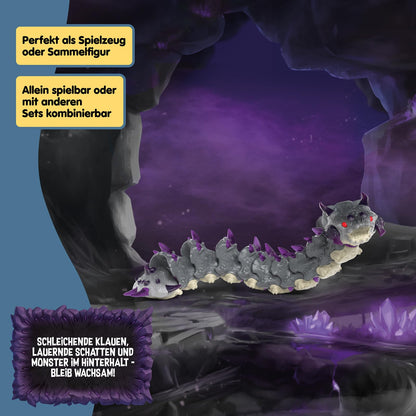 SCHLEICH ELDRADOR Creatures | Shadow Dragon 70830 | ELDRADOR Monster figurine with movable body | great gift for girls and boys | toy for ages 7+ | 5 x 26 x 4 cm