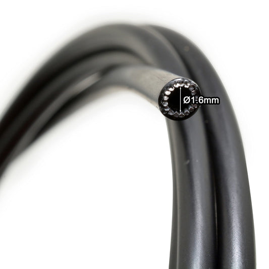 Easyboost throttle cable 2.50 meters universal throttle cable with casing and screw nipple for carburetor throttle for 50cc scooter moped AM6 Derbi Aerox F10 F12 Aprilia SR Piaggio Peugeot