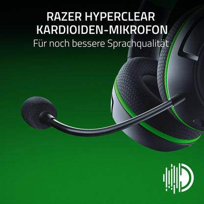 Razer Kaira HyperSpeed - Wireless multi-platform gaming headset for Xbox (HyperSpeed Wireless, Triforce 50 mm driver, HyperClear cardioid mic, FlowKnit memory foam ear cushions) Black