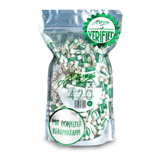 420 PURIZE® activated charcoal filters Regular Size 9mm (white)