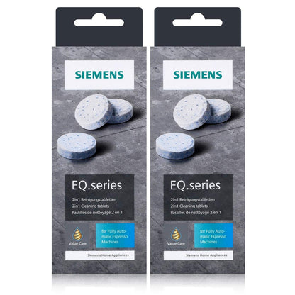 Siemens original TZ80001 cleaning tablets, 2 x 10 pieces