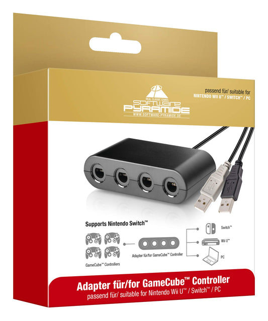 Software Pyramide GameCube Controller Adapter for Nintendo Switch