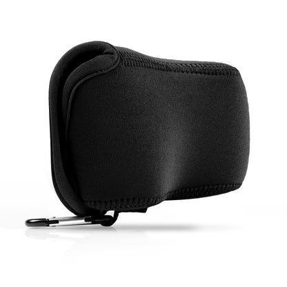 MegaGear ultra-lightweight neoprene camera case compatible with Nikon Z fc (16-50mm) (Black) Mg2012