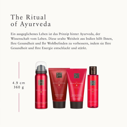 RITUALS gift set for women from The Ritual of Ayurveda, size S - with Indian Rose and Sweet Almond Oil - Calms and Nourishes.