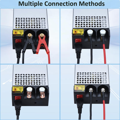 NUOFUWEI DC 12V 100A 1200W Power Supply Transformer Switching Power Supply 230V AC to DC Power Supply 12V 100A 1200W Transformer Industrial for 12V LED Light Strip CCTV Camera Security System Radio