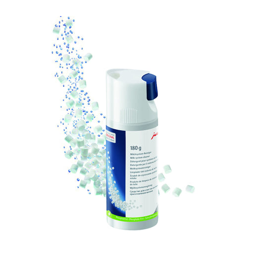 JURA original - Mini-tabs for milk system cleaning, 60 cleanings - TÜV-certified hygiene - 180g dosing system - 24211