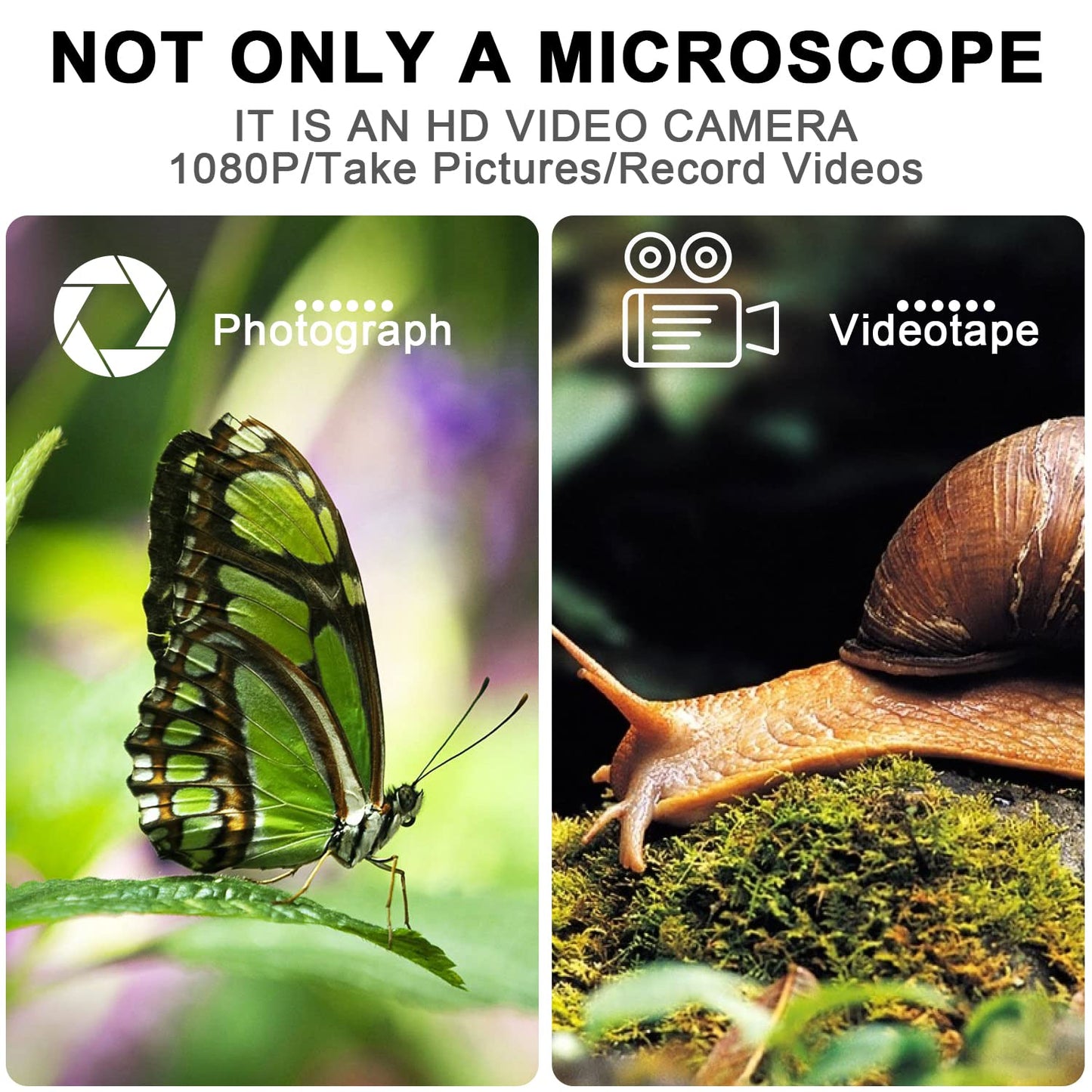Bysameyee 4K 3840x2160P Wireless Digital Microscope, Handheld HD USB Microscope Inspection Camera Endoscope 40x-1000x Magnification, Compatible with iPhone iPad Android Phone Tablet Windows Mac PC