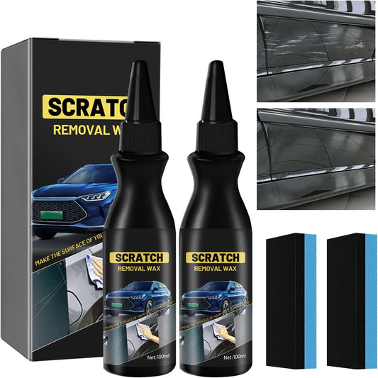 2025 Car Scratch Remover, Car Polish Scratch Remover, Car Scratch Repair Paste, Car Polish Set, Car Body Scratch Restoration to Restore Car Paint Shine (2PCS)