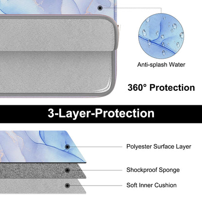 ARVOK Laptop Sleeve for MacBook Air 13 M3 M2 M1 2024 2023-2012, MacBook Pro 14/13 M4 M3 M2 M1, Sleeve Case for 13 Inch Surface Laptop, MateBook D14, Lenovo Dell