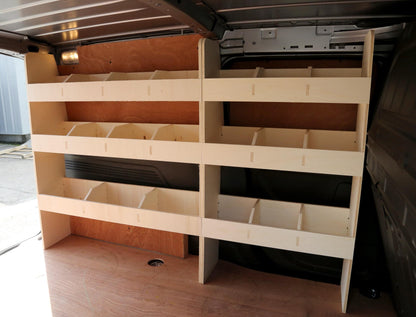 VANIFY - Compatible with Opel Combo L2 2019+ vehicle interior shelving, complete driver side shelf.