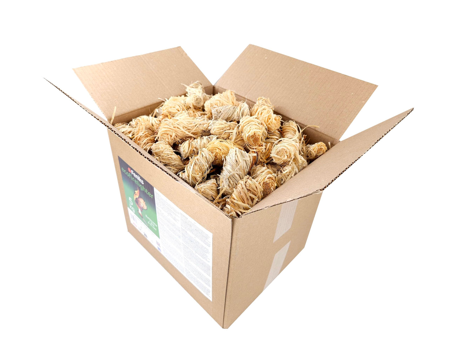 Phoenix Firelighter 5kg (approx. 450-500 pcs.) Kindling for fireplace, grill, and campfire.