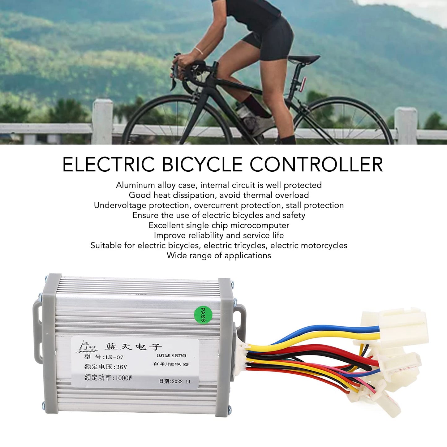 Maybe 36V 1000W motor control throttle kit for electric bicycle modification kit.