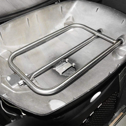 Stainless steel burner tube fits Weber Q300/Q3000 series gas grills (replacement part 60036/80387/65032).