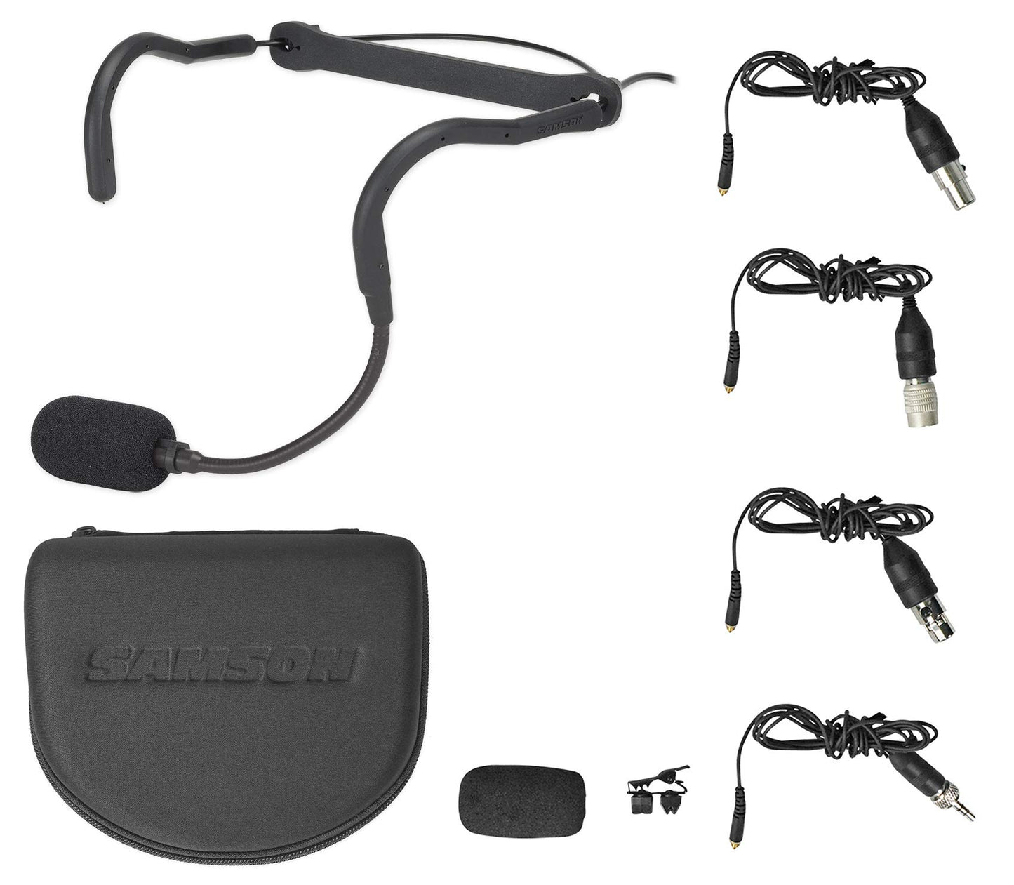 Samson QEx Fitness Headset Mic Pack, Black