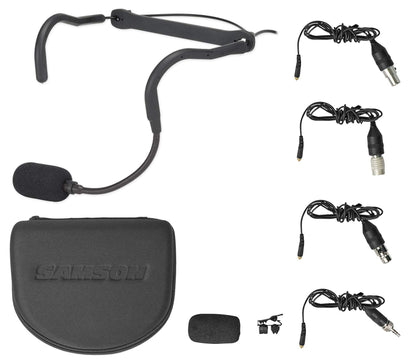 Samson QEx Fitness Headset Mic Pack, Black