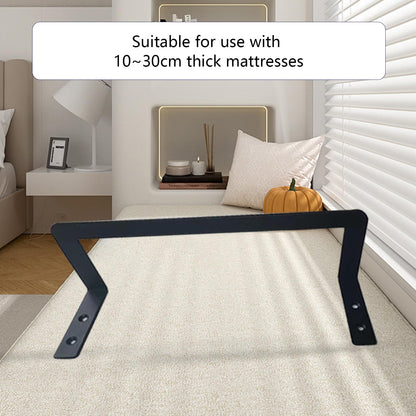 Aisny mattress clamp, mattress sound barrier, 4 pieces of non-slip mattress grippers for head or foot end, non-slip sound barrier mattress holder for bed frame