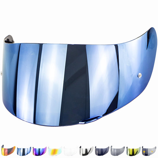 Everalo Compatible with Agv K1 Visor - K3sv - K5 - K5s - K1s - S4sv - Horizon - Skyline - Strada - Stealth sv - Compact - Helmet Visor Aftermarket Pinlock Ready (Blue)