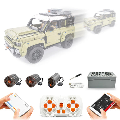 Technology Power Motors Kit for Lego 42110 Land Rover Defender (Model Not Included)