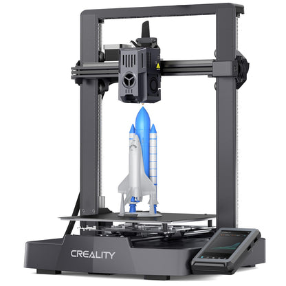 Creality Ender-3 V3 3D Printer, 500mm/s faster printing speed FDM printer with Auto-leveling, 3D Printer with Sprite Direct Extruder, Print size 220x220x240mm.