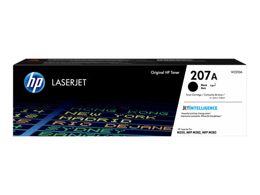 HP 207A 4-pack Original Toner Cartridges (W2210A W2211A W2212A W2213A) Color LaserJet Pro M255 M282 M283