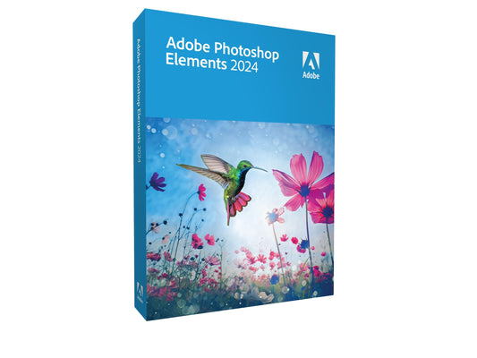 Adobe Photoshop Elements 2024 | Standard | 1 Device | PC/Mac | Perpetual | Box including Activation Code