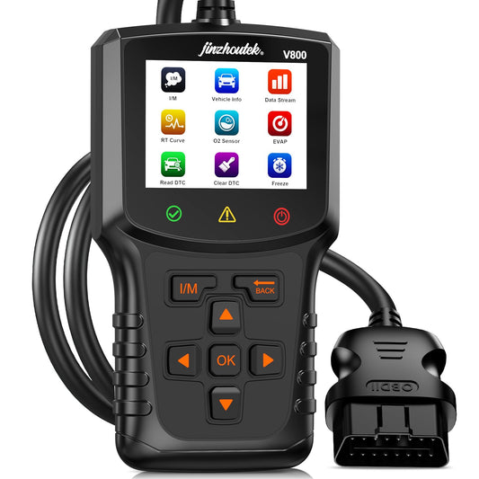 OBD2 diagnostic tool OBD car diagnosis: EOBD car adapter engine fault reading device reader with full OBDII functions - automotive reading device German for BMW VW Mercedes Audi all OBDII vehicles