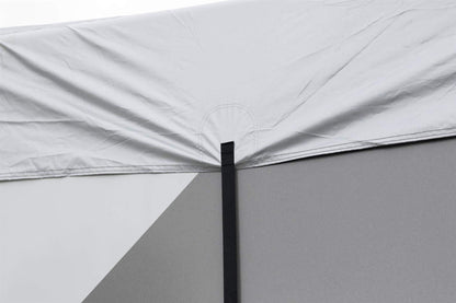 Maypole caravan roof cover suitable for 750 cm to 800 cm length. Made of polyester with a universal fit.