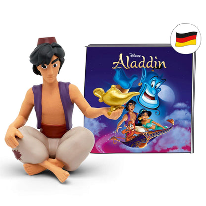 Tonies audio characters for Toniebox, Disney & audio characters for Toniebox: Disney audio play for kids Aladdin figure - approx. 60 min. playtime - ages 4 and up - GERMAN